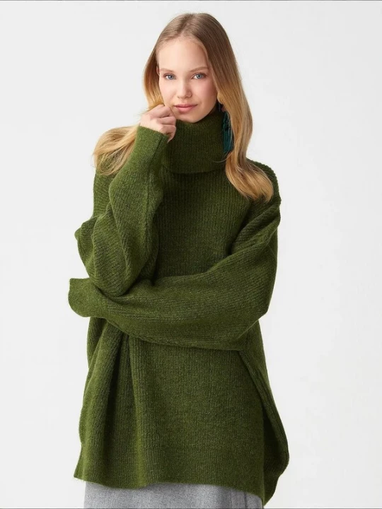 Obrázek produktu Dilvin Svetr 'Pullover' olivová
