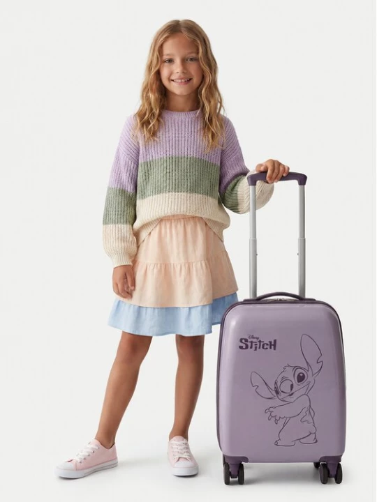 Obrázek produktu Disney Classics Dětský kufr CEO-SW-ACCCS-SS26-245DCLS-S Fialová