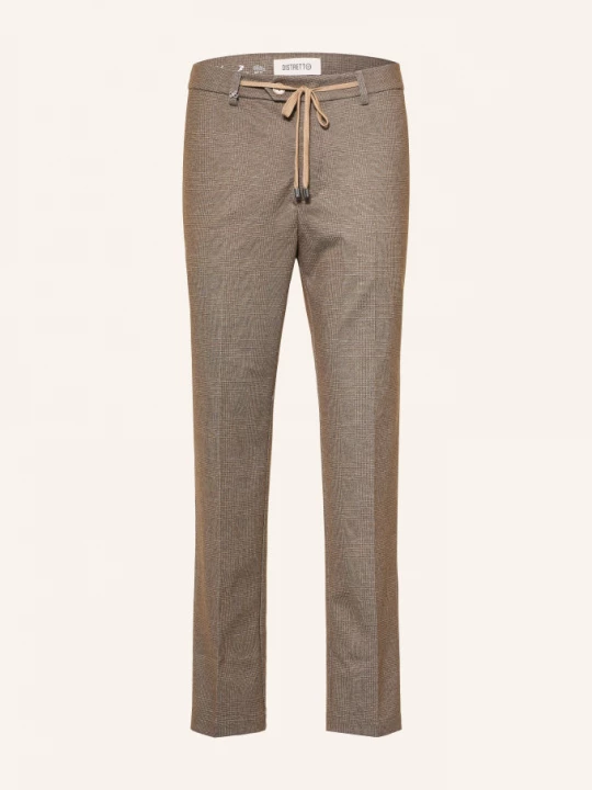 Obrázek produktu Distretto 12 Kalhoty Carracci York Extra Slim Fit 0025 tortora