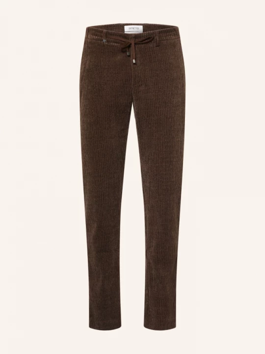 Obrázek produktu Distretto 12 Kordové Kalhoty Torino York Extra Slim Fit 0027 moro