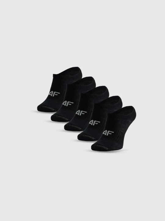 Obrázek produktu Dívčí krátké ponožky (5-pack) - černé 4F