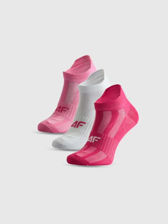 Obrázek produktu Dívčí krátké sportovní ponožky (3-pack) - multicolor 4F