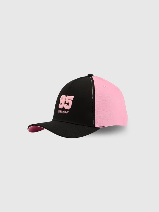 Obrázek produktu Dívčí kšiltovka strapback - černá 4F