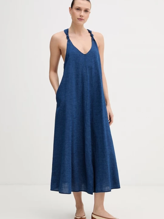 Obrázek produktu DKNY Bavlněné šaty Dkny modrá