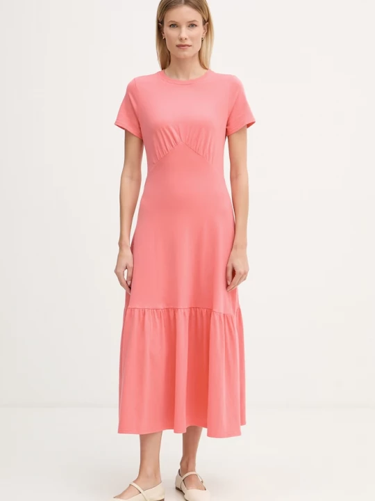 Obrázek produktu DKNY Bavlněné šaty Dkny oranžová