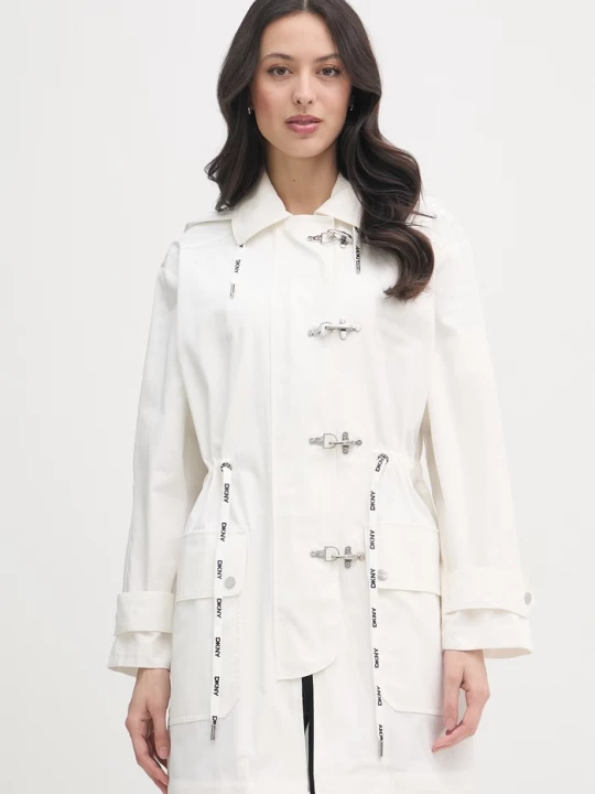 Obrázek produktu DKNY bunda dámská bavlněná béžová
