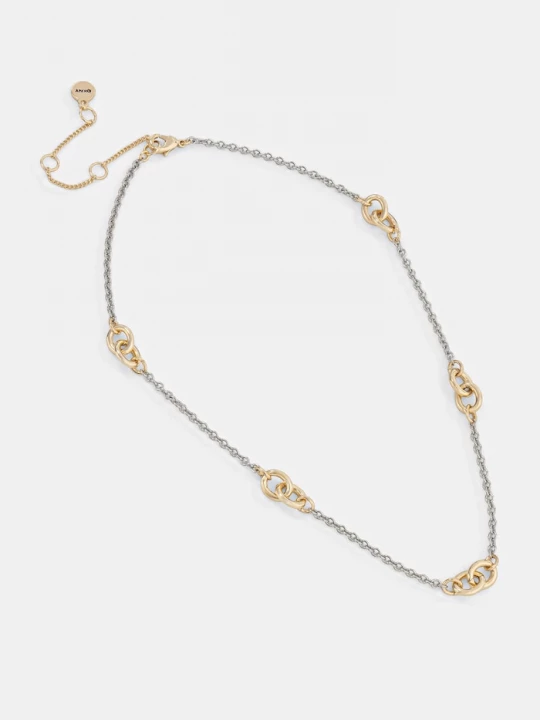 Obrázek produktu DKNY choker dámský mosazný ALANI stříbrná