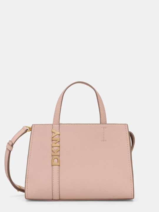 Obrázek produktu DKNY crossbody kabelka dámská kožená růžová