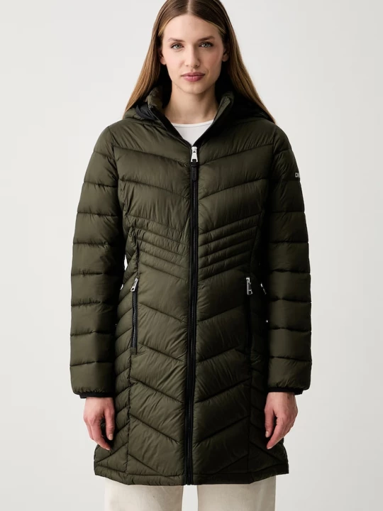 Obrázek produktu DKNY dlouhá bunda dámská zelená