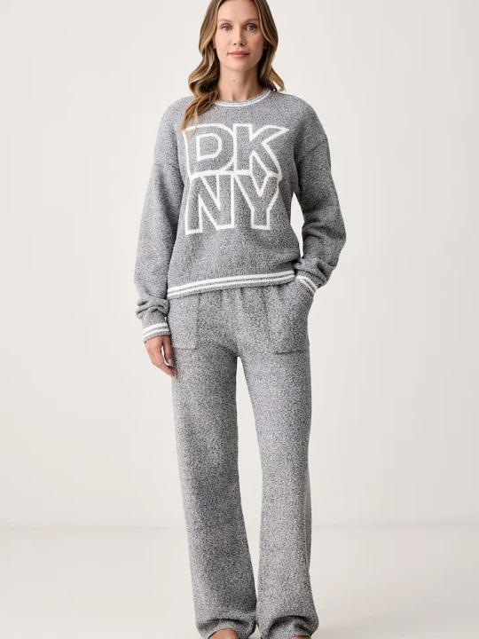 Obrázek produktu DKNY dvoudílné pyžamo dámské fleecové