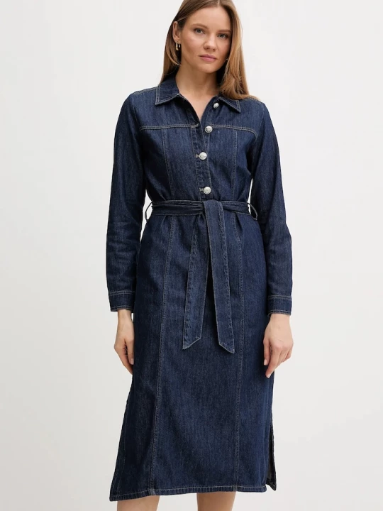 Obrázek produktu DKNY Džínové šaty Dkny námořnická modř