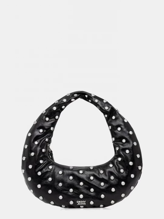 Obrázek produktu DKNY hobo kabelka dámská z imitace kůže KATYA černá