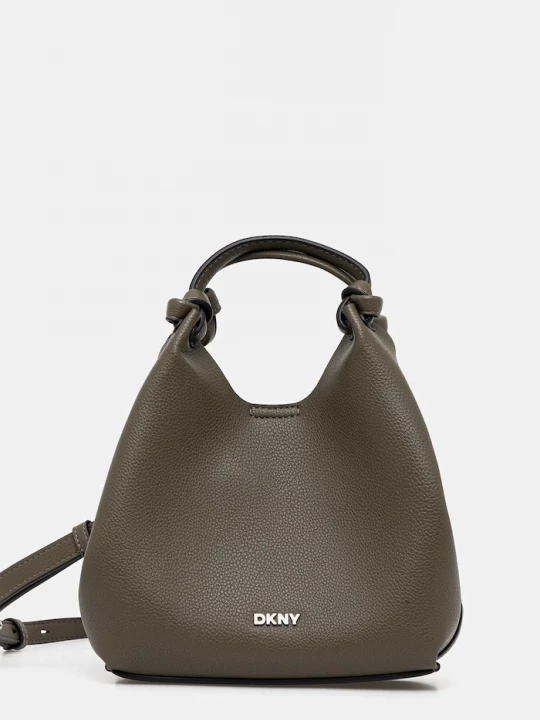 Obrázek produktu DKNY crossbody kabelka dámská z imitace kůže PAULA zelená