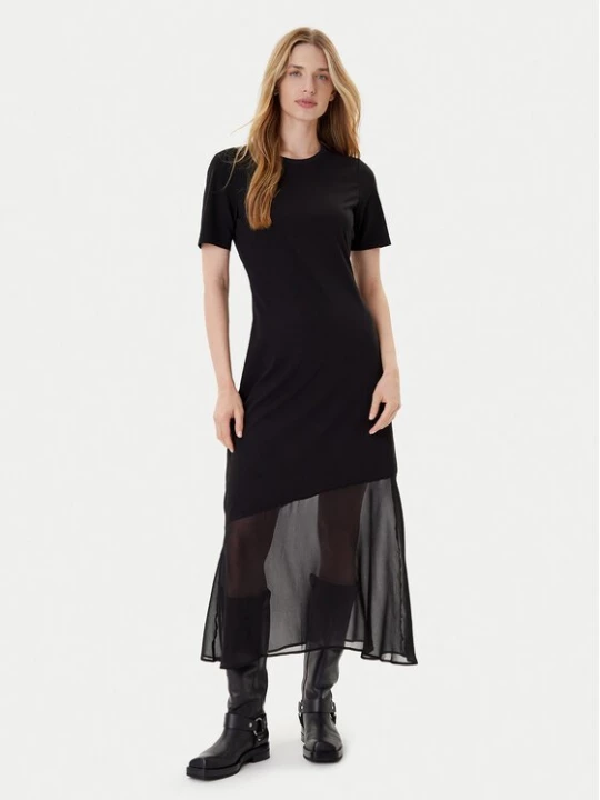 Obrázek produktu DKNY Každodenní šaty P5GDFCNA Černá Regular Fit