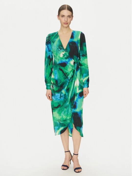 Obrázek produktu DKNY Koktejlové šaty DD4JYD34 Zelená Regular Fit