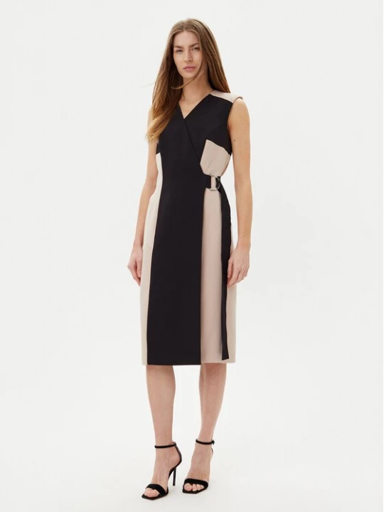 Obrázek produktu DKNY Koktejlové šaty DD5N1H61 Černá Slim Fit