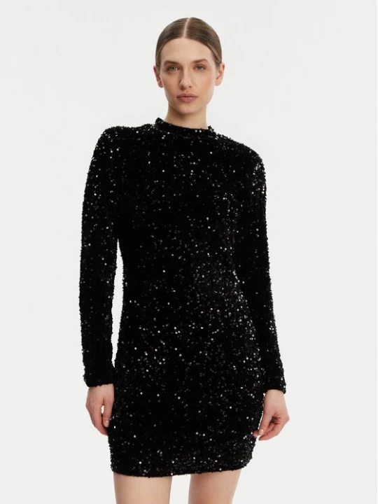 Obrázek produktu DKNY Koktejlové šaty P4ID6XQY Černá Regular Fit