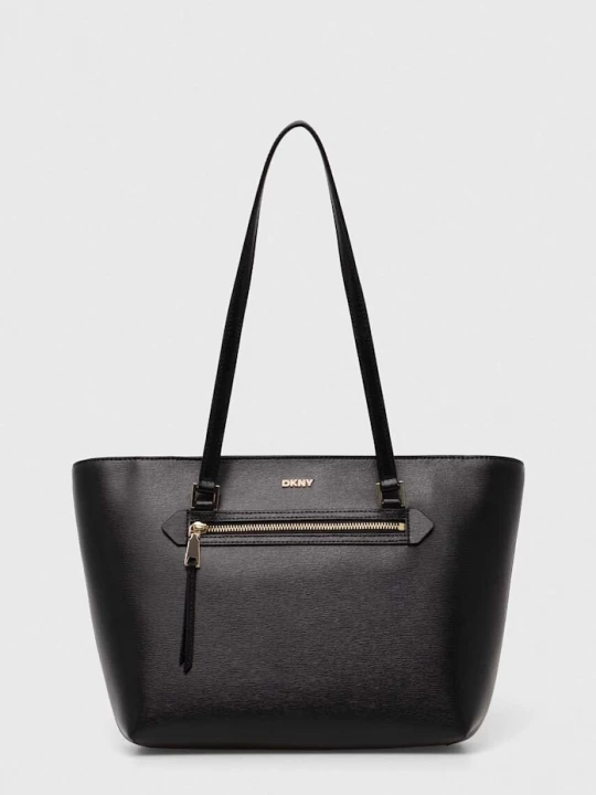 Obrázek produktu DKNY Kožená kabelka Dkny černá