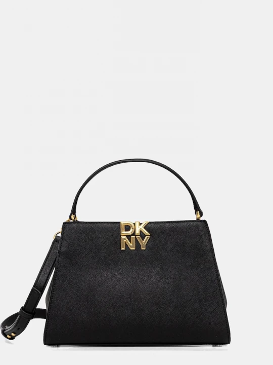 Obrázek produktu DKNY Kožená kabelka FOSTER černá