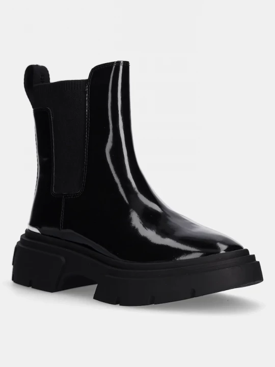 Obrázek produktu DKNY Kožené kotníkové boty Dkny Fenella černá