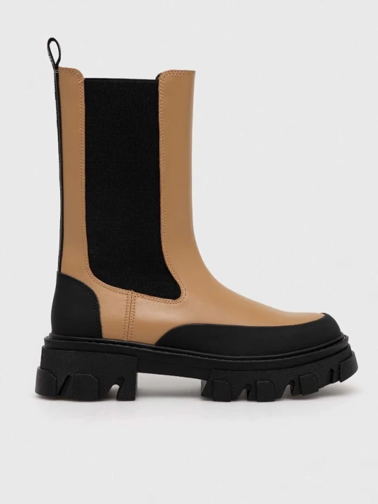 Obrázek produktu DKNY Kožené kotníkové boty Dkny Jonie hnědá