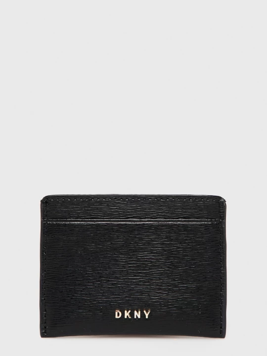 Obrázek produktu DKNY Kožené pouzdro na karty Dkny černá