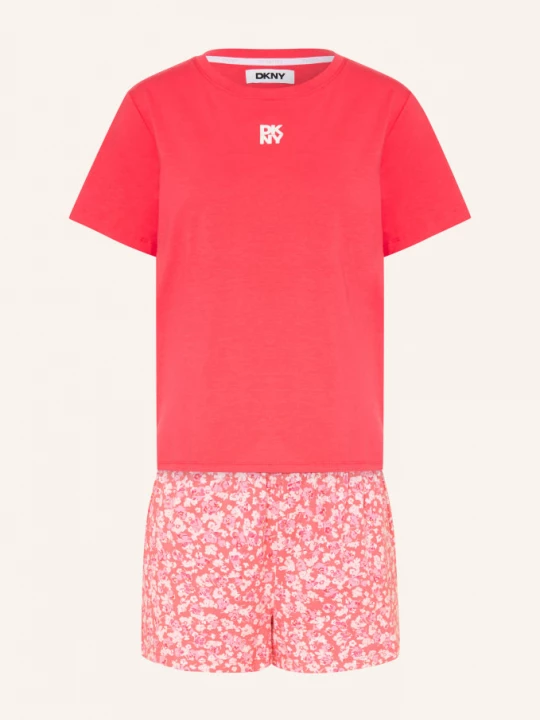 Obrázek produktu Dkny Krátké Pyžamo New York Inspired světle červená / růžová / bílá