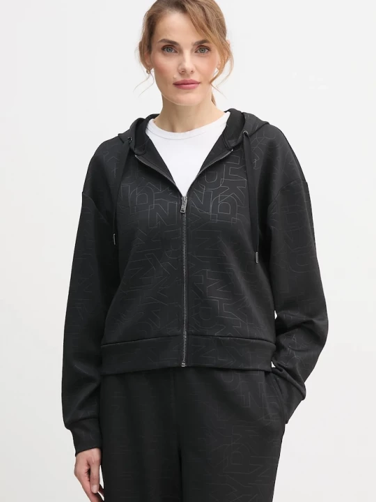 Obrázek produktu DKNY Mikina Dkny KNIT JACKET černá