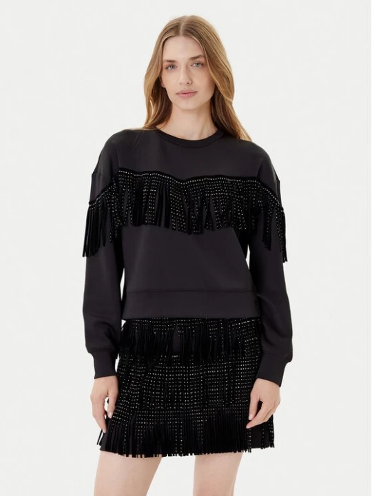 Obrázek produktu DKNY Mikina P5GH7XQE Černá Relaxed Fit