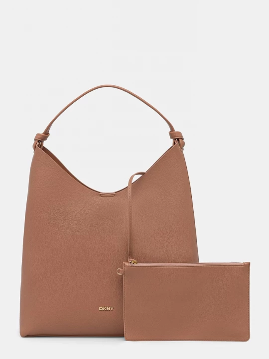 Obrázek produktu DKNY nákupní taška dámská z imitace kůže hnědá