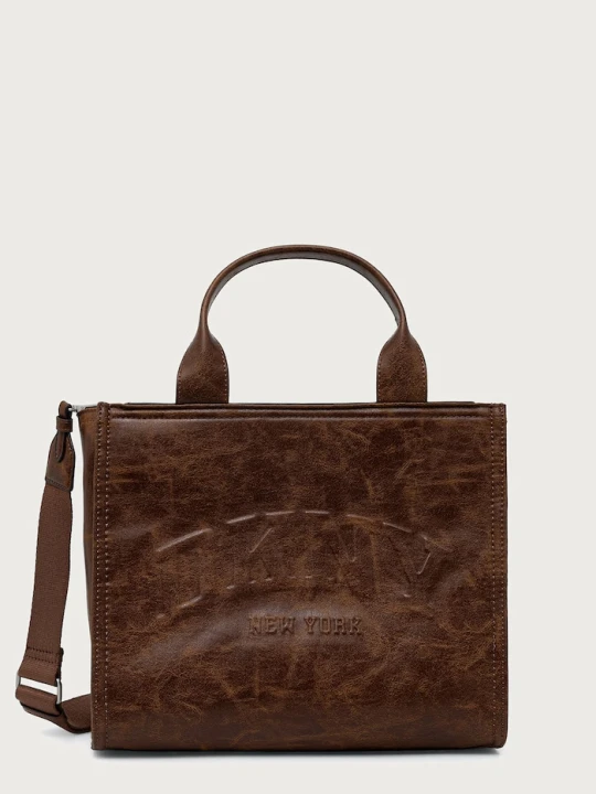 Obrázek produktu DKNY nákupní taška dámská z imitace kůže hnědá