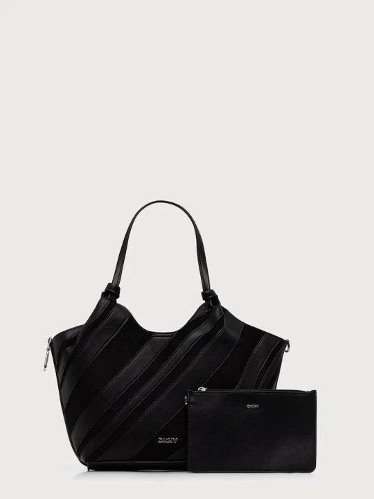Obrázek produktu DKNY nákupní taška dámská z imitace semiše černá