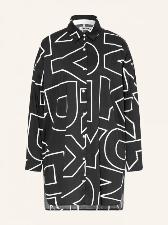 Obrázek produktu Dkny Noční Košile Bold City Streets černá / bílá