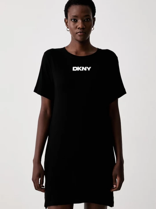 Obrázek produktu DKNY noční košile dámská z viskózy černá