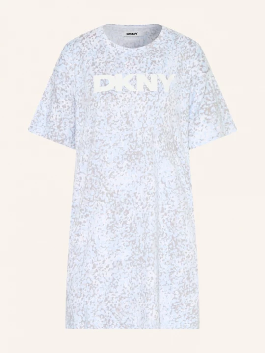 Obrázek produktu Dkny Noční Košile Spring Stories tmavě modrá / šedá / bílá