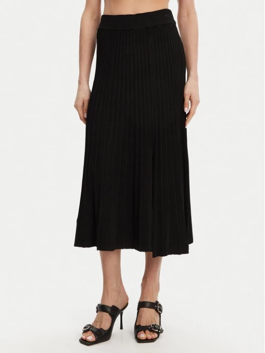 Obrázek produktu DKNY Plisovaná sukně P4JRAT77 Černá Regular Fit