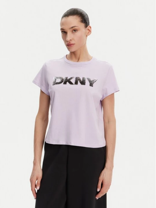 Obrázek produktu DKNY Sport T-Shirt DP4T1035 Fialová Regular Fit
