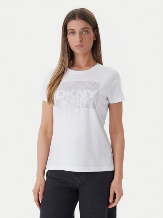 Obrázek produktu DKNY T-Shirt DJ6T1701 Bílá Regular Fit