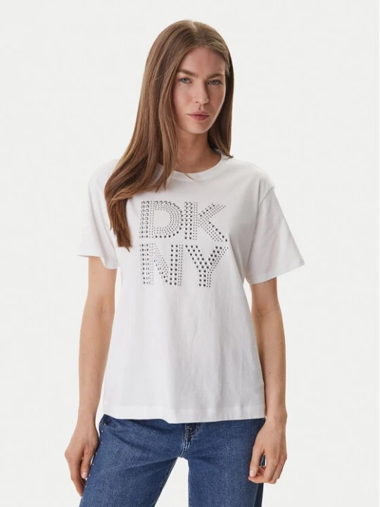 Obrázek produktu DKNY T-Shirt DJ6T1741 Bílá Relaxed Fit