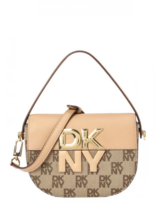 Obrázek produktu DKNY Taška přes rameno 'ECHO' krémová / hnědá / cappuccino