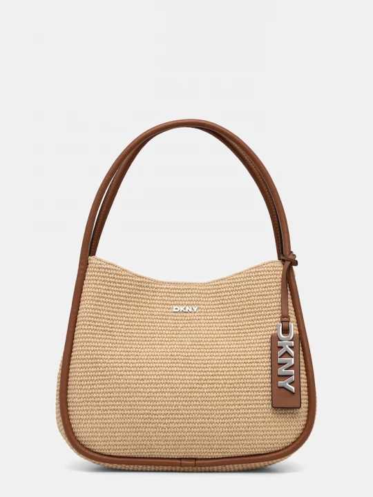 Obrázek produktu DKNY tote taška dámská pletená béžová