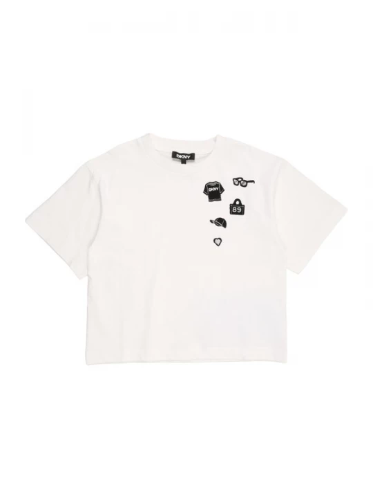 Obrázek produktu DKNY Tričko černá / bílá