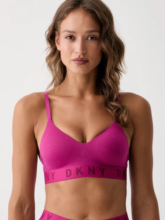 Obrázek produktu DKNY trojúhelníková podprsenka s modalem růžová