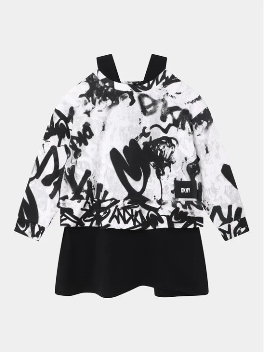 Obrázek produktu DKNY Úpletové šaty D32888 D Černá Regular Fit