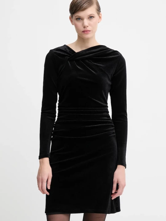 Obrázek produktu DKNY Velurové šaty Dkny černá