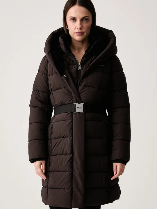 Obrázek produktu DKNY zimní bunda dámská hnědá