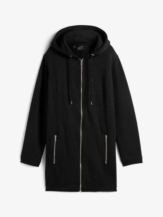 Obrázek produktu Dlouhá mikina s kapsami na zip BonPrix