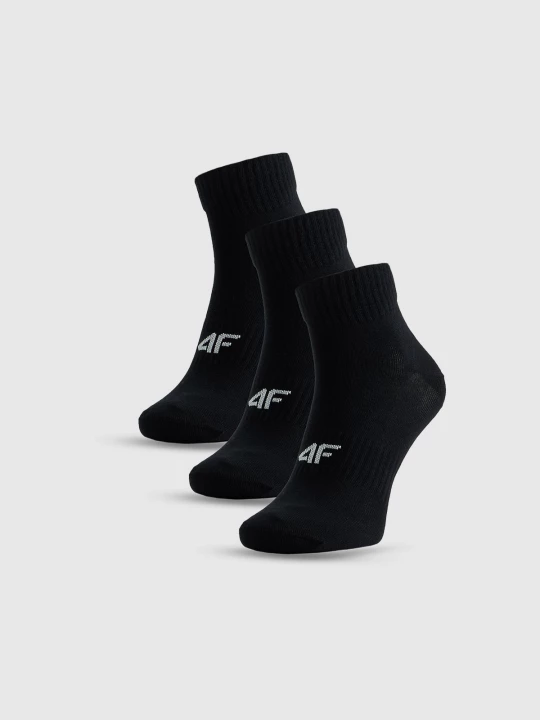 Obrázek produktu Dlouhé ponožky (3-pack) pánské - černé 4F černý