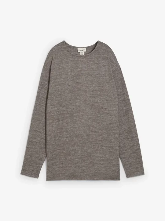 Obrázek produktu Długa bluza z dzianinowego materiału BonPrix szary