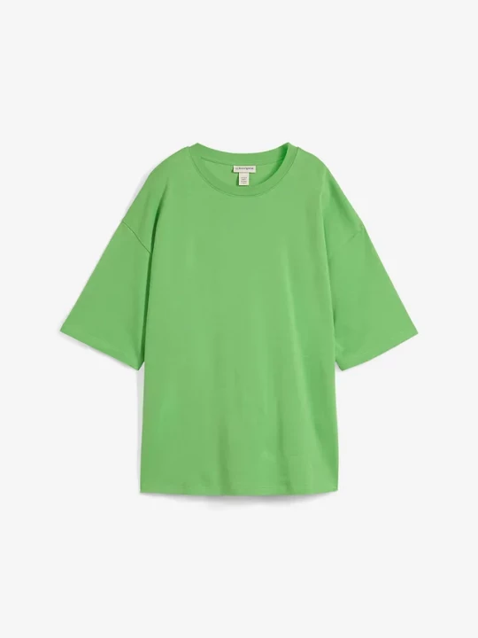 Obrázek produktu Długi T-shirt z dzianiny interlock BonPrix zielony
